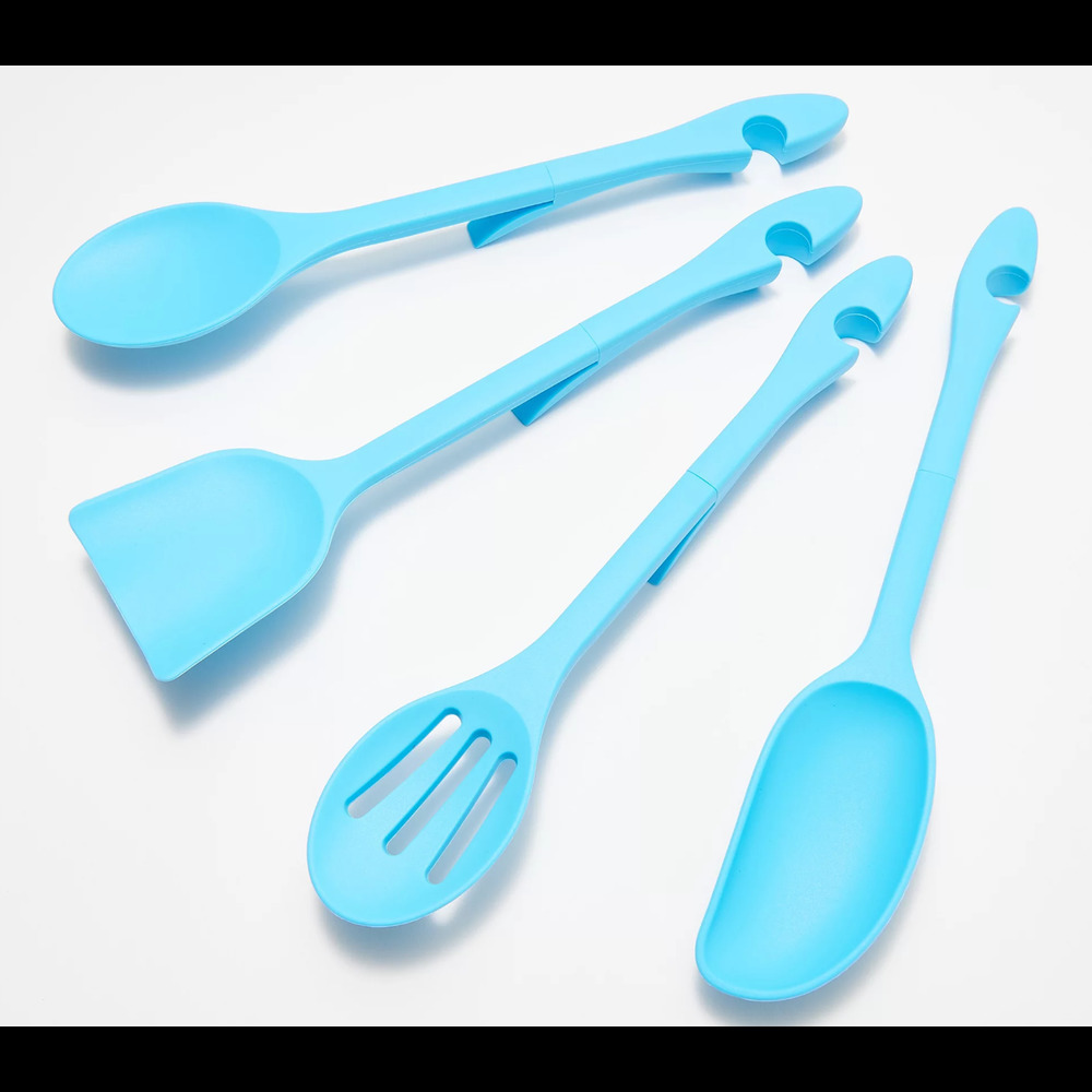 Cook's Essentials Silicone Utensils - Set of 4